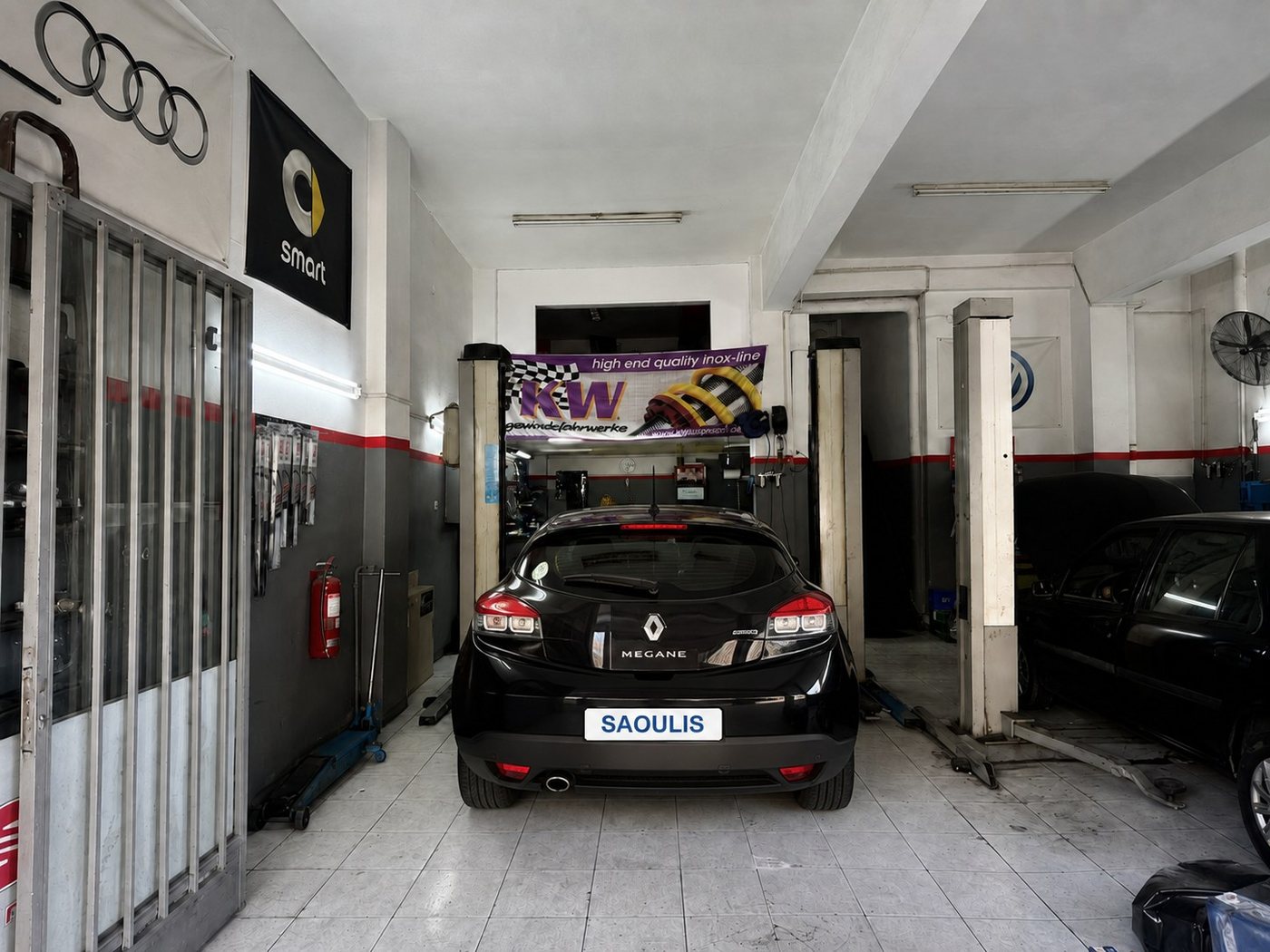 Renault Megane στο συνεργείο Saoulis Service